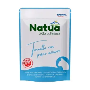 Natua Natural tuna with sardines wet cat food 70g