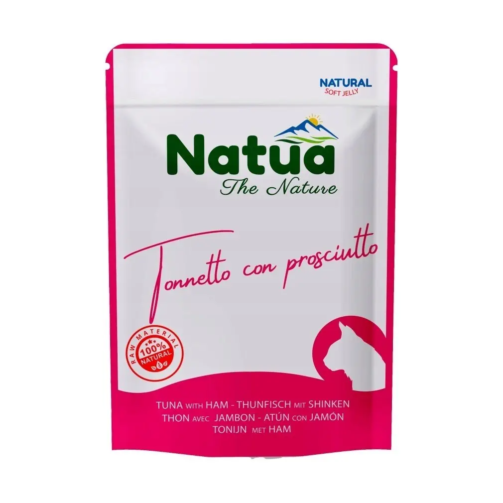 Natua Natural mitrā kaķu barība, tuncis