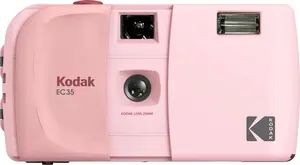 Пленочный фотоаппарат Kodak EC35 Blush Pink с пленкой Kodak Ultra Max 24 Exp