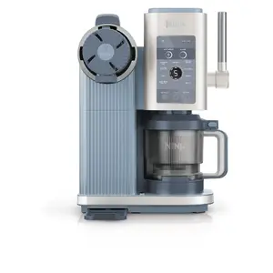 Ninja NC702EU soft serve ice cream maker with 0.48 L bowl capacity in blue and silver