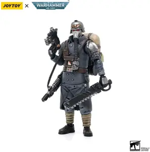 Фигурка SEGA Warhammer 40k Astra Militarum Death Korps of Krieg Veteran Squad Sergeant Масштаб 1/18