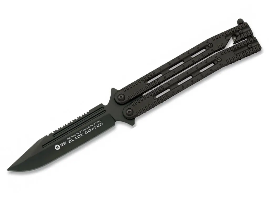 K25 36214 Balisong Black tauriņnams, 01RU36214