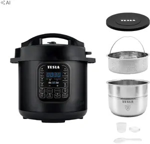 TESLA EliteCook K70 Ultra 11-in-1 Electric Pressure Cooker and Multicooker with Smartphone App and Low Carb Program