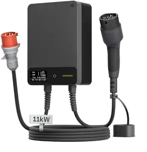 Зарядное устройство для электромобилей BREVE Wallbox deWB11B07A_DL настенное 11 кВт с кабелем 7м
