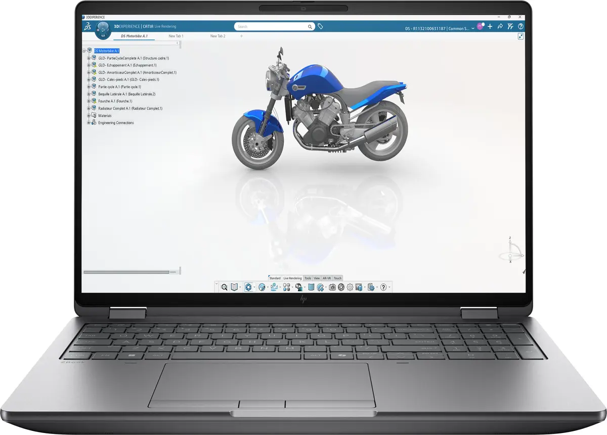 HP AI Workstation klēpjdators ar 285HX