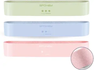 Spokey JUICY SET Trīs treniņu gumiju komplekts ar pretslīdes struktūru