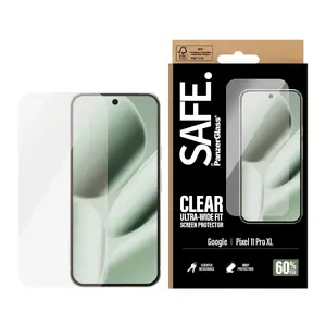 PanzerGlass SAFE. Screen Protector Google Pixel 11 Pro XL Ultra-Wide Fit Tempered Glass