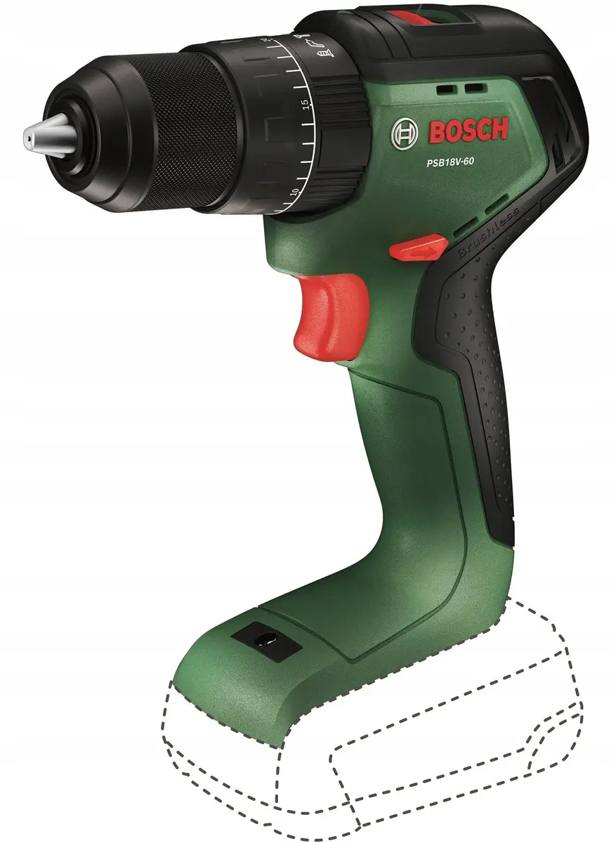 Bosch PSB 18V-60 Bezvadu triecienurbjmašīna skrūvgriezis