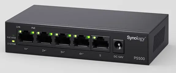 Synology PS500 Nepārvaldāms L2 Gigabit Ethernet
