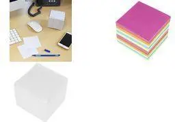 Piezīmju lapiņu bloks Kangaro K-6303 90 x 90 mm 700 loksnes dažādās krāsās