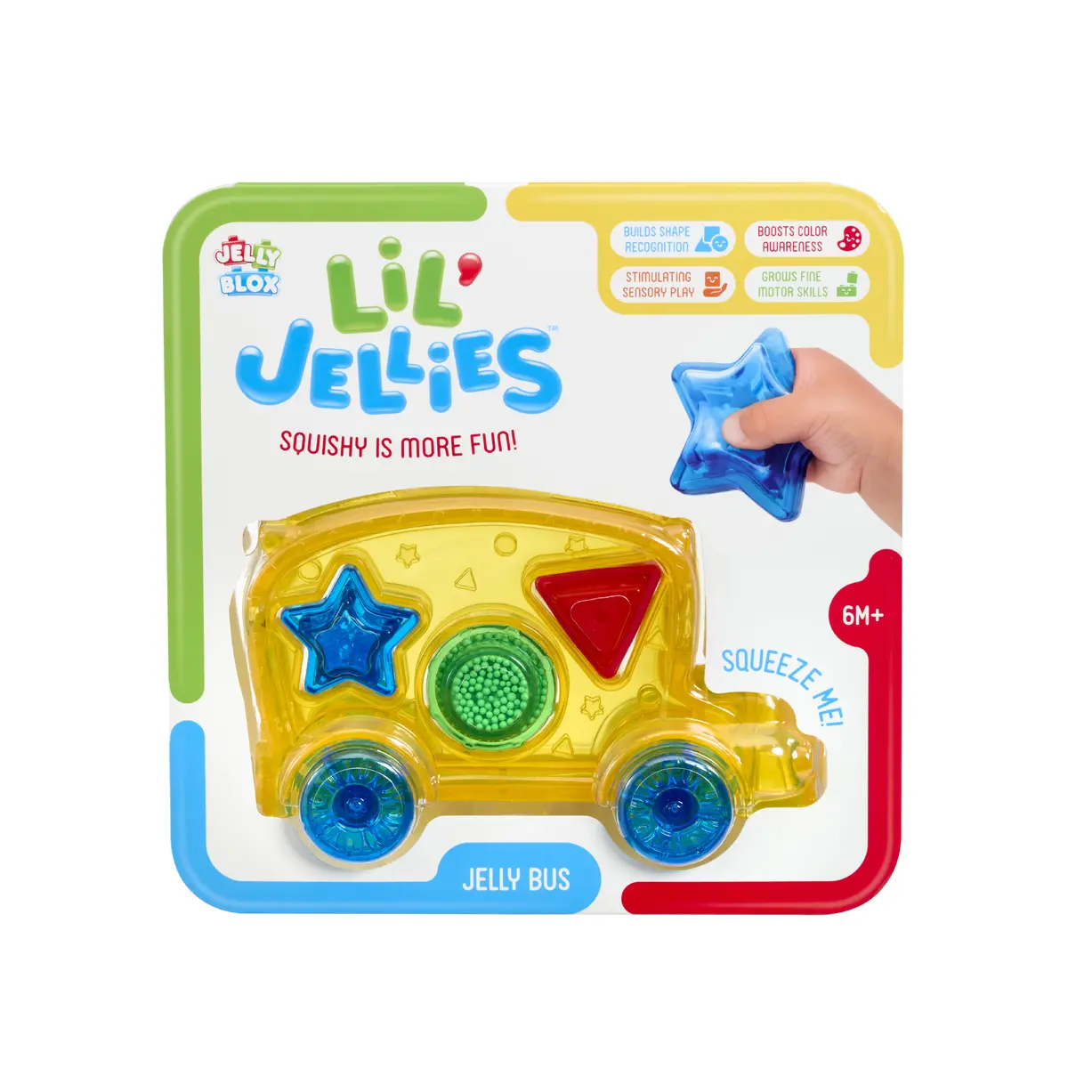 Goliath Lil' Jellies - Jelly Bus Mīkstā rotaļlieta Photo 5