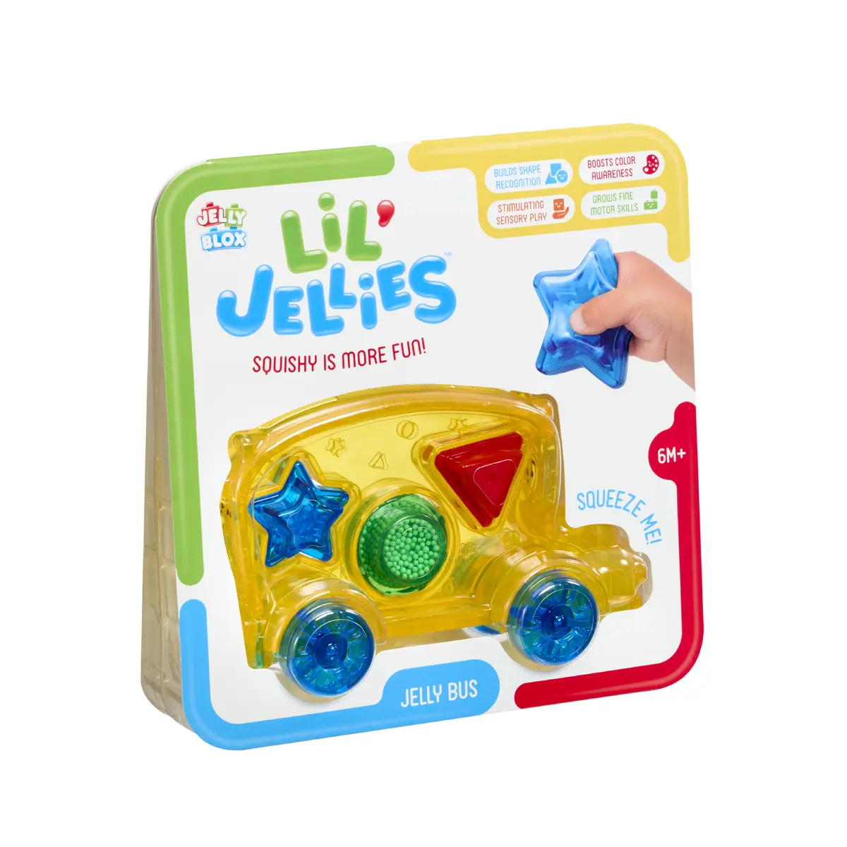 Goliath Lil' Jellies - Jelly Bus Mīkstā rotaļlieta Photo 6