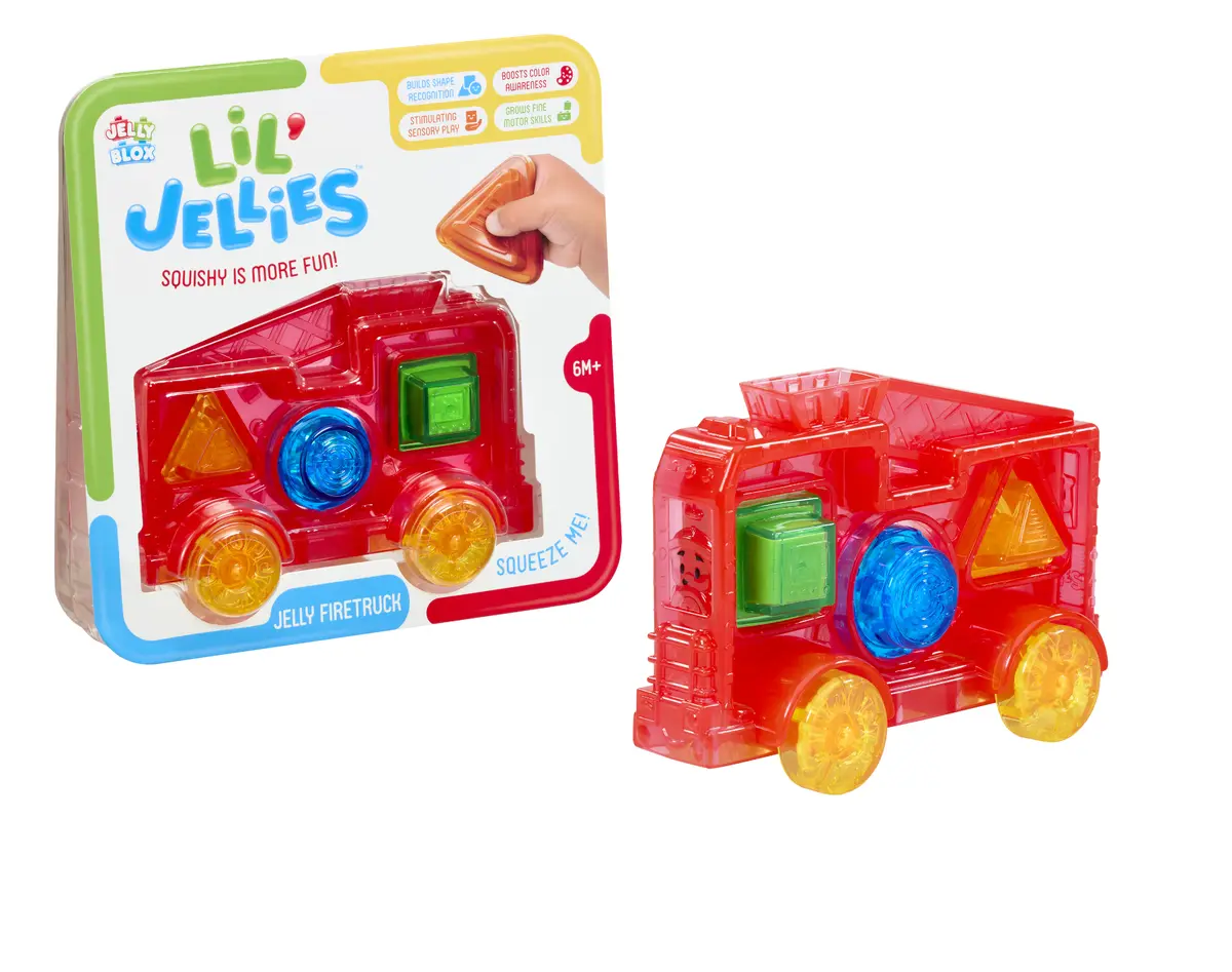 Rotaļlieta Goliath Lil' Jellies Jelly Fire Truck Photo 8