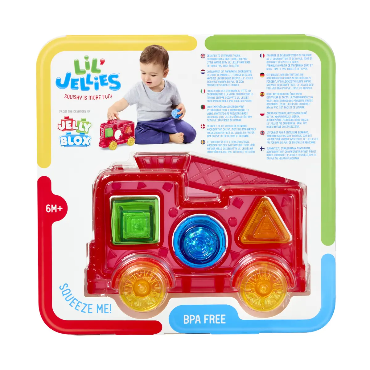 Rotaļlieta Goliath Lil' Jellies Jelly Fire Truck Photo 11