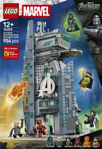 Konstruktors LEGO Marvel Avengers: Doomsday Jaunais Atriebēju tornis 76352