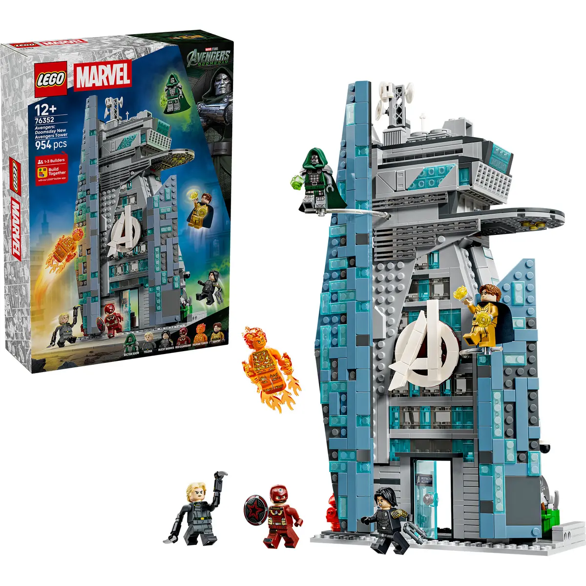 LEGO Marvel Avengers: Doomsday Avengers Tower 76352 Photo 2