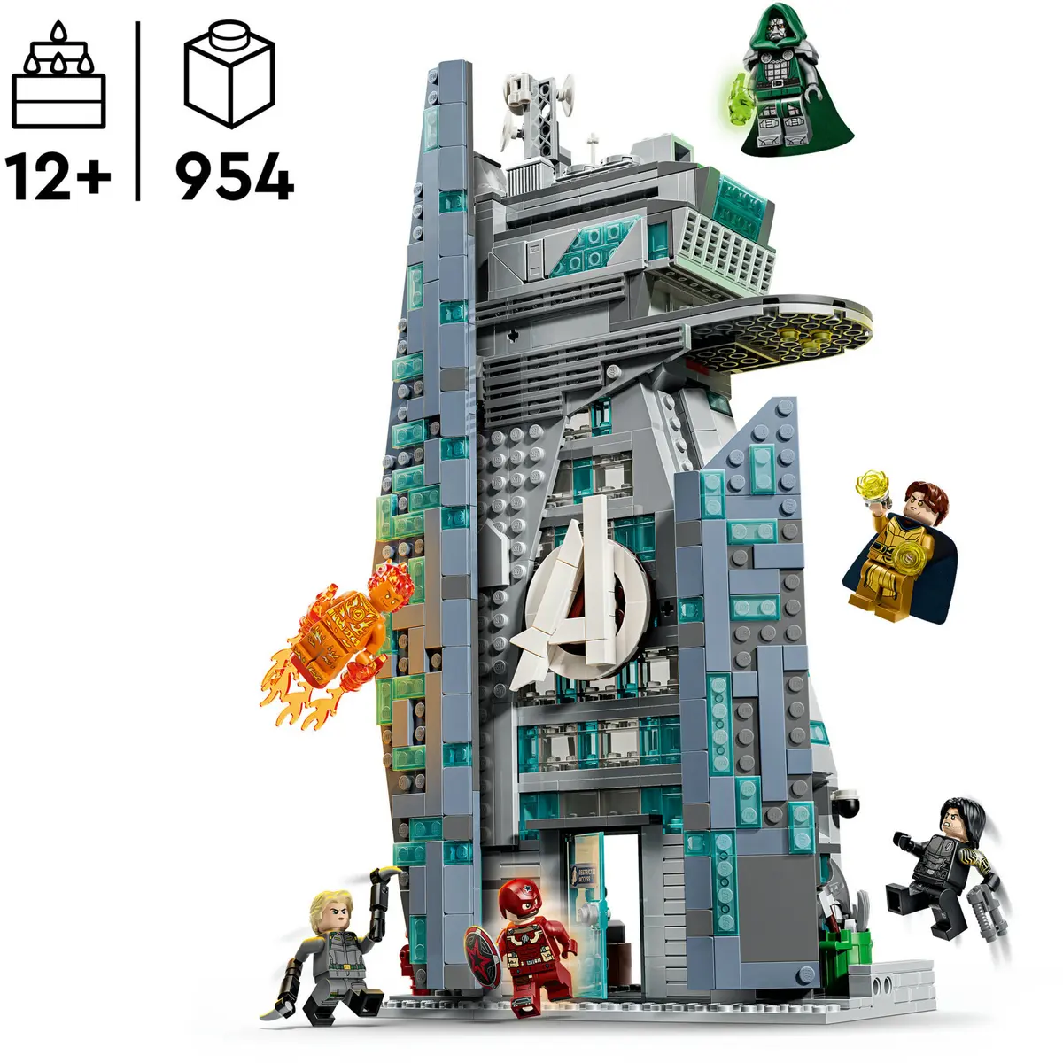 LEGO Marvel Avengers: Doomsday Avengers Tower 76352 Photo 3