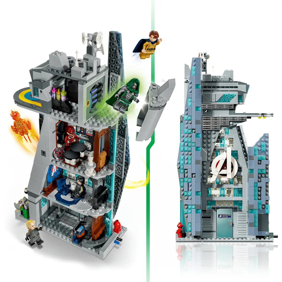 LEGO Marvel Avengers: Doomsday Avengers Tower 76352 Photo 4
