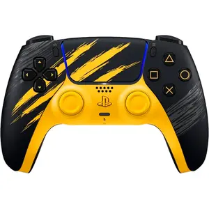 Sony Interactive Entertainment DualSense Wireless Controller Marvel's Wolverine Battle Yellow Limited Edition Gamepad for PlayStation 5 PC Mac and Mobile with Bluetooth and USB Type-C Connectivity