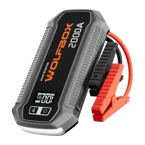 WOLFBOX MegaVolt 12 16,000 mAh 2,000 A Jump Starter