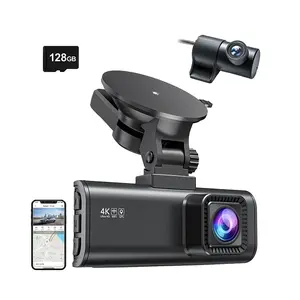 Видеорегистратор Redtiger F7NP128G двойной 4K и 1080P Wi-Fi 6 Sony STARVIS 2 GPS 128ГБ