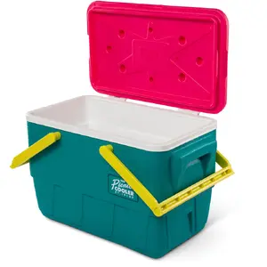 IGLOO Retro Picnic Basket 25 Dark Jade Cooler Box 23 Liters