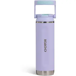 IGLOO Sport Sipper 20 OZ Thermal Bottle with Straw 0.6 Liters Lilac Breeze