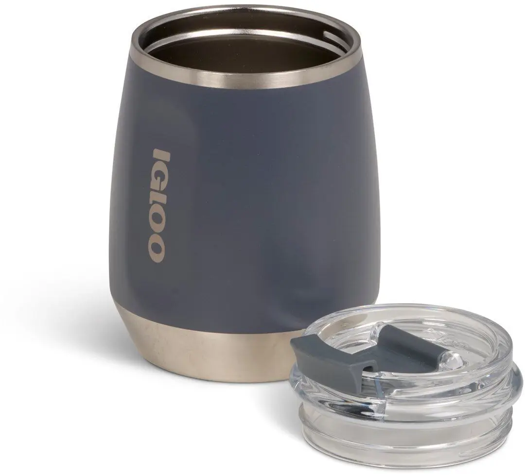 IGLOO Wine Tumbler Carbonite termo pudele