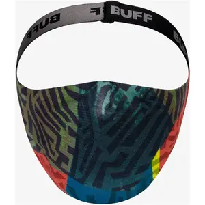 Buff Filter Mask Kids Stony Green with Replaceable Filters