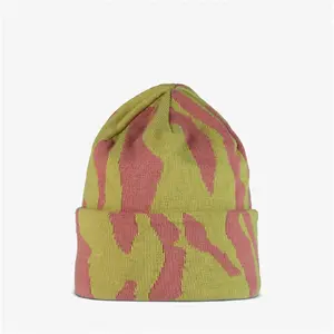 Buff Knitted Beanie Kyre Citronella One Size