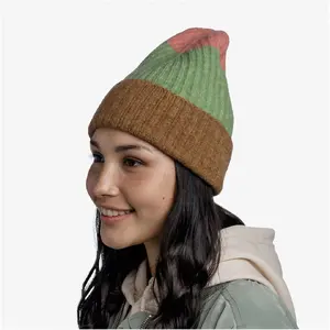 Buff Knitted Beanie Nilah Jade One Size