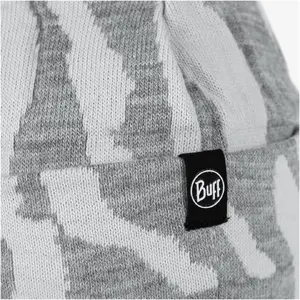 Buff Knitted Beanie Kyre Lead Grey One Size