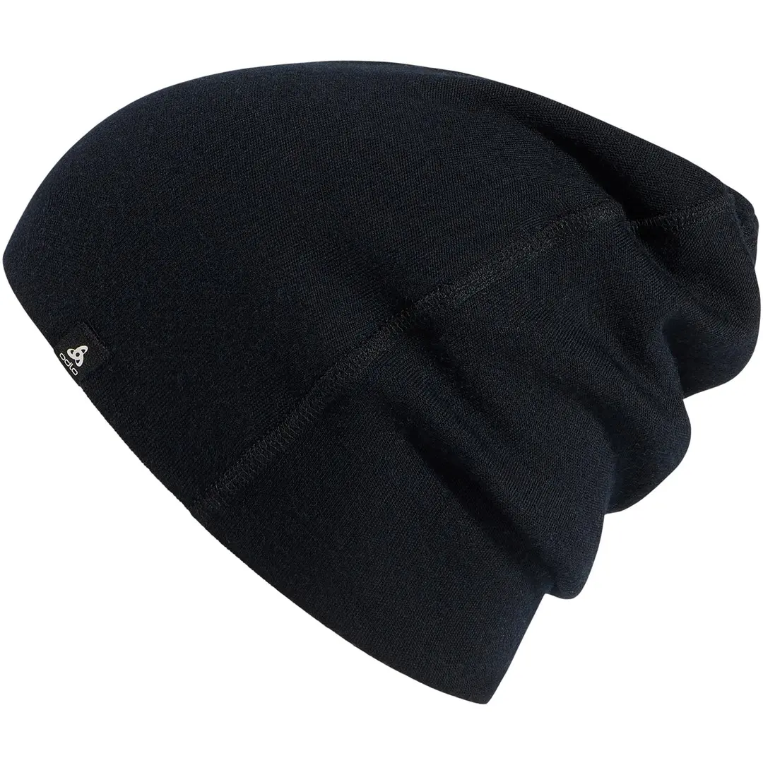 Odlo Merino Warm cepure melna viena