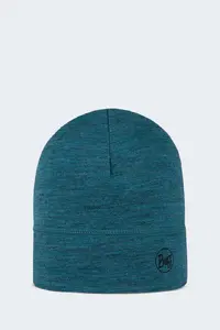 Buff Merino Lightweight Beanie Solid Teal One Size Termocepure