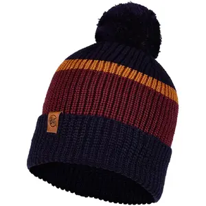 Шапка вязаная Buff Knitted Hat Elon Night Blue один размер