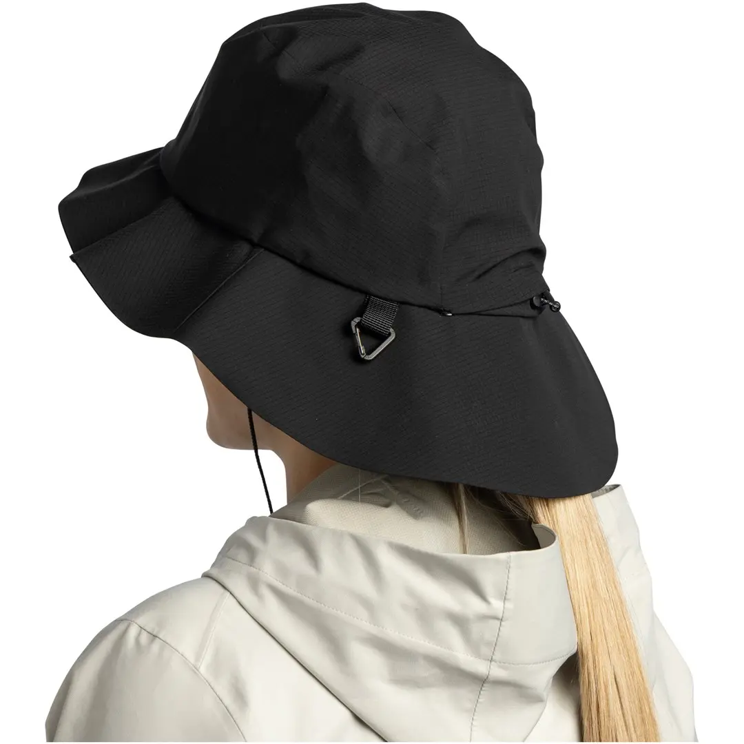 Buff Rain Booney Hat Solid Black