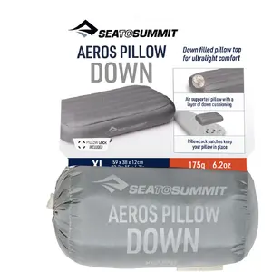 Sea To Summit Aeros Down XL Inflatable Pillow with Down Insulation