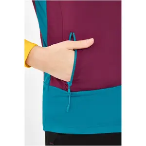 Sieviešu džemperis ar kapuci Viking Tacoma Hoodie Lady ar rāvējslēdzēju dzeltens izmērs XL