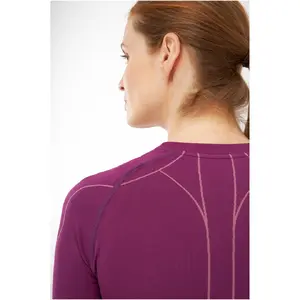 Women's thermal underwear set Viking Rocket Lady purple and pink size S