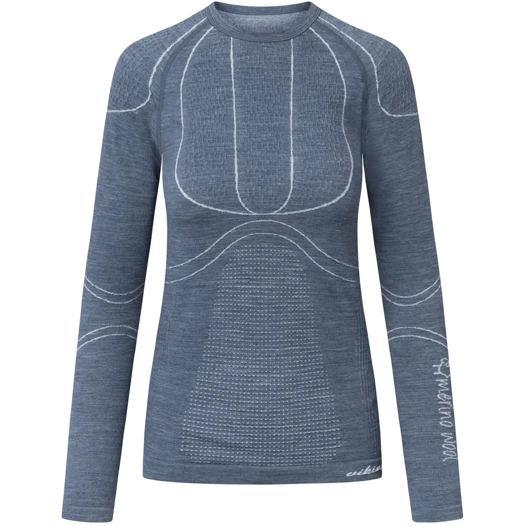 Viking Lana Pro Longsleeve Merino pelēks