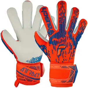 Вратарские перчатки детские Reusch Attrakt Freegel Silver Junior Размер 4