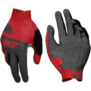 Leatt Glove MTB 1.0 GripR Junior Cycling Gloves Size M Red Mountain Bike