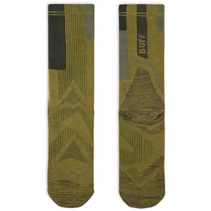 Buff COOLNET CREW SOCK CC Khaki Crew Socks Size 39/41