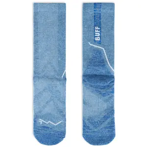Buff DRYFLX® CREW SOCK Zeķes Washed Blue Izmērs 36/38