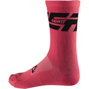 Leatt Socks MTB Endurance Neon Pink L/XL Велосипедные носки