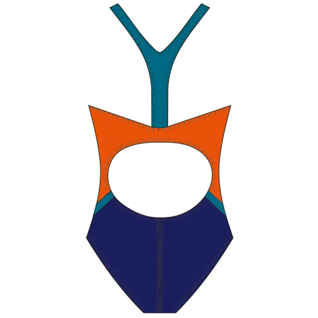 Meiteņu peldkostīms Aquafeel Racer Back Izmērs