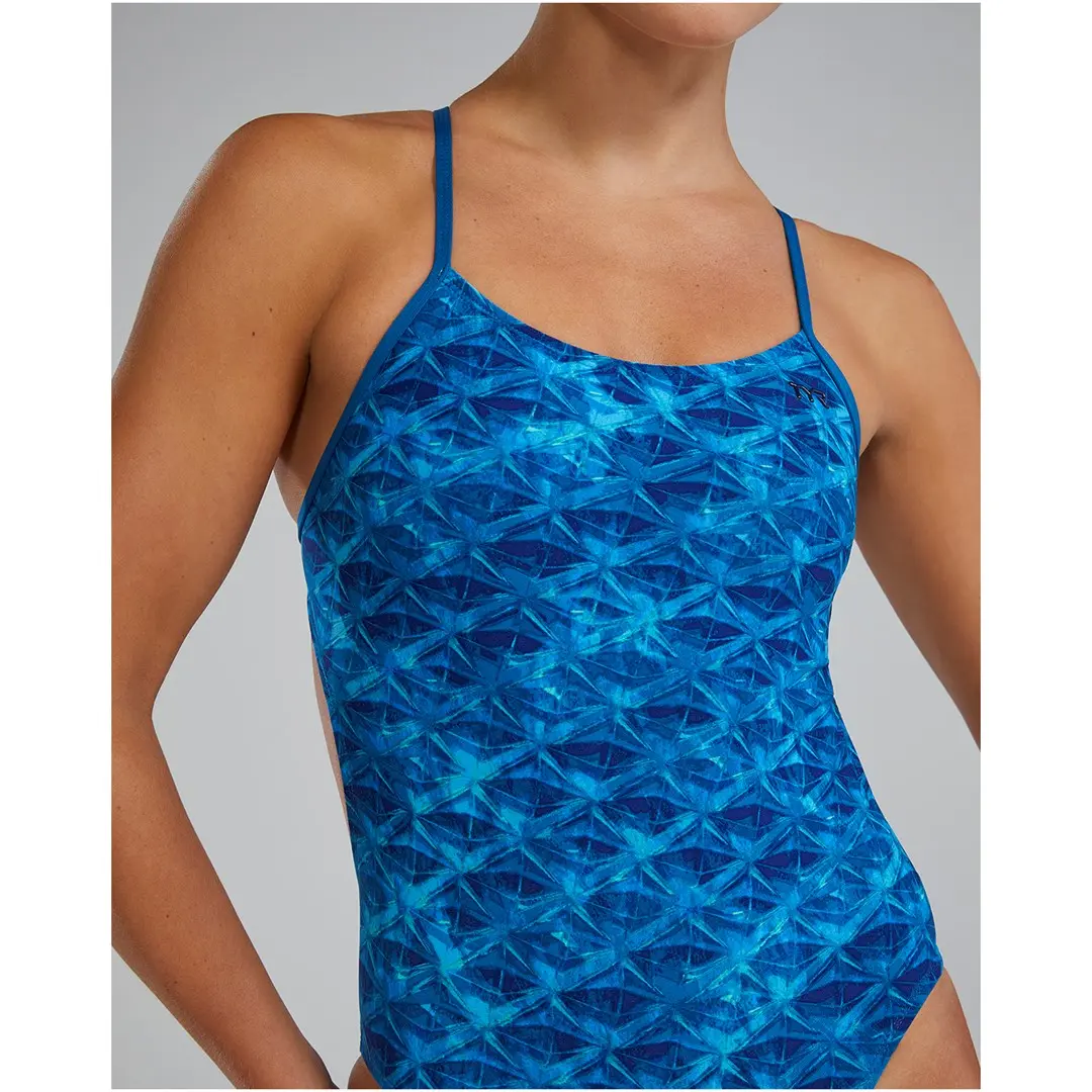 Sieviešu peldkostīms TYR W CUTOUT LAP