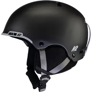 K2 MERIDIAN Women's Snow Helmet, Matte Pearl Black, Size 51-55