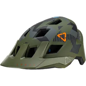 Bērnu kalnu velosipēdu ķivere Leatt MTB AllMtn 1.0 Junior V23 Camo XS