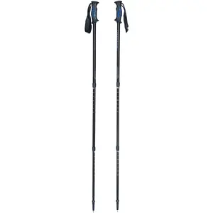 Kije dla dorosłych VIKING Kalio Trekking czarne   one size